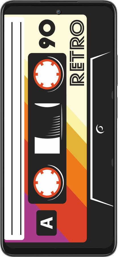 Силиконовый чехол Кассета с90 v4 для Oppo A3 Pro 5G - 5532u-4144 изображение 