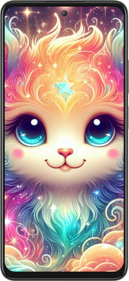 Силіконовий чехол Казкове кошеня для Oppo A3 Pro 5G - 5813u-4144 изображение 