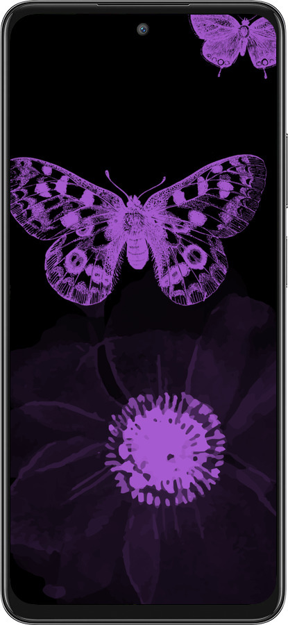 Силиконовый чехол Нежность для Oppo A80 5G - 5906u-3963 изображение 