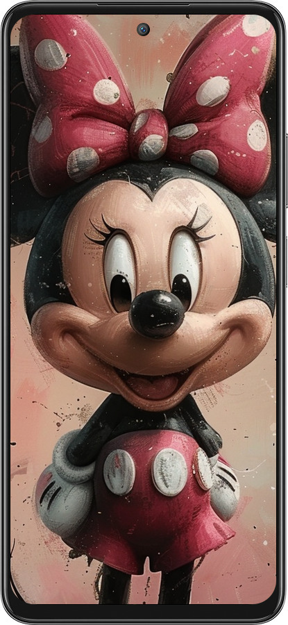 Силиконовый чехол Minnie Mouse для Oppo A80 5G - 6054u-3963 изображение 