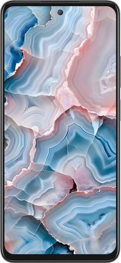 Силиконовый чехол Мрамор для Oppo A3 Pro 5G - 6306u-4144 изображение 