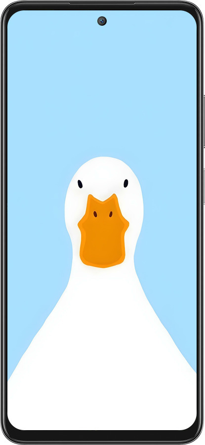 Силиконовый чехол Гусь для Oppo A3 Pro 5G - 6350u-4144 изображение 