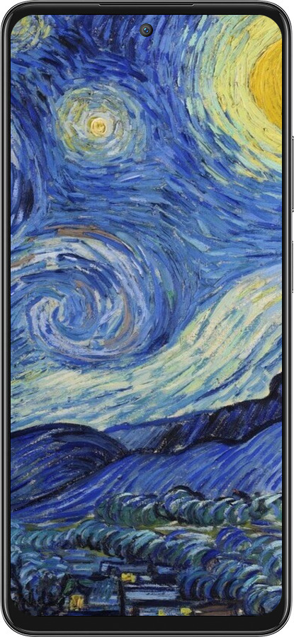 Силиконовый чехол «Звездная ночь» Винсента Ван Гога для Oppo A3 Pro 5G - 6433u-4144 изображение 
