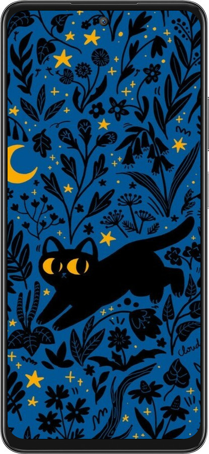 Силиконовый чехол Летняя ночь для Oppo A80 5G - 6472u-3963 изображение 