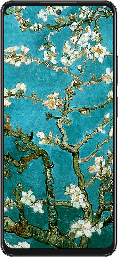 Силиконовый чехол Винсент Ван Гог. Сакура для Oppo A80 5G - 841u-3963 изображение 