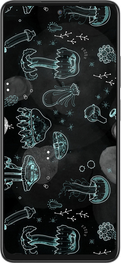 Силіконовий чехол Медузи для Oppo A80 5G - 906u-3963 изображение 