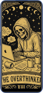TPU чехол The Overthinker для Oppo A9 2020 - 6774b-1865 изображение 