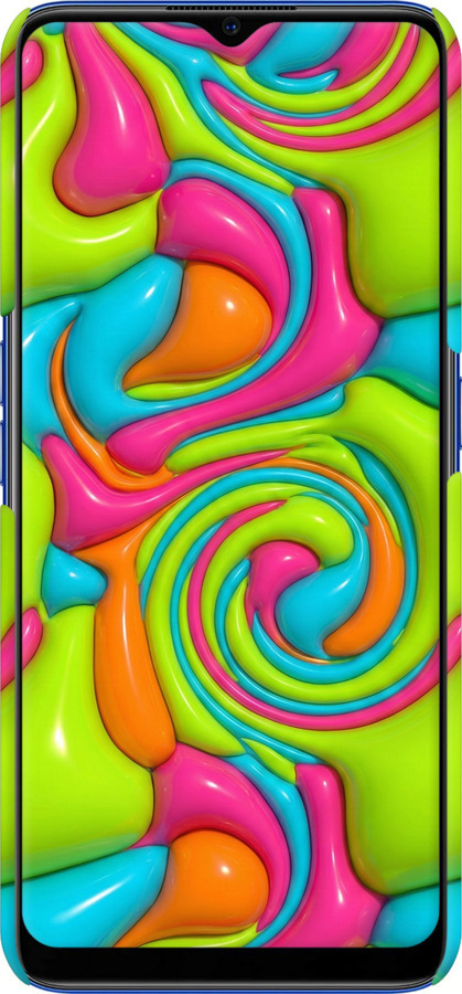 3D пластиковый матовый чехол Y2K Jelly Dream для Oppo A5 2020 - 6780m-1888 изображение 