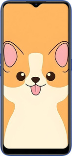 2D пластиковий чехол Милый пес для Oppo A5 2020 - 6296t-1888 изображение 