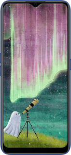 2D пластиковий чехол Привид та зірки для Oppo A5 2020 - 6443t-1888 изображение 