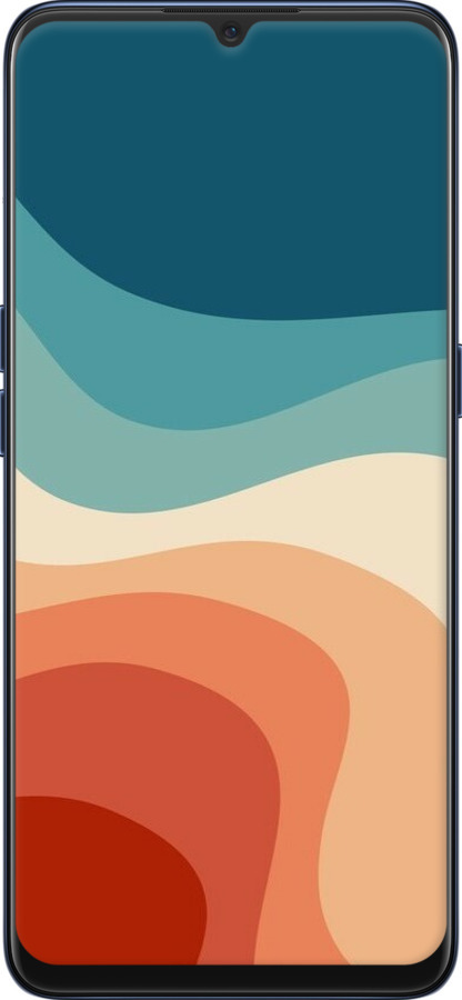 TPU чехол В стиле ретро с волнами для Oppo A91 - 6531b-1884 изображение 