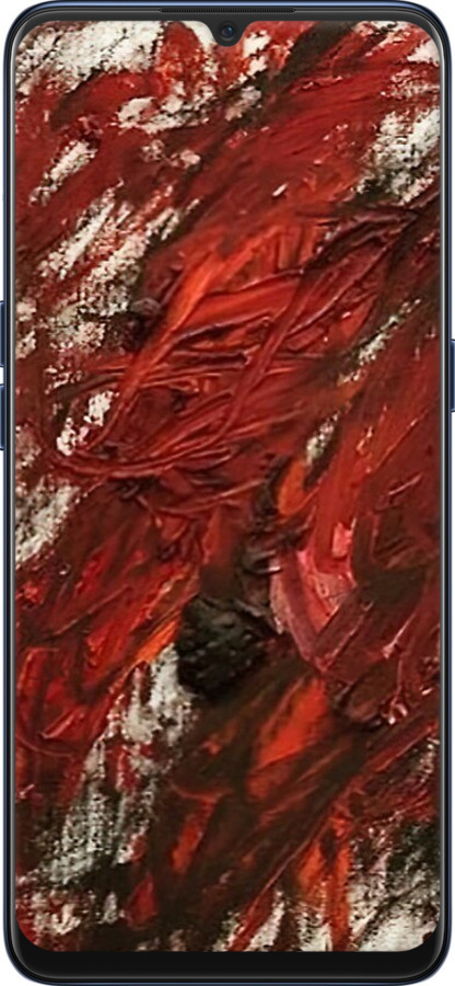 TPU чехол Абстрактная композиция в красных тонах для Oppo A91 - 6541b-1884 изображение 