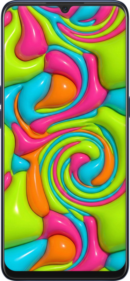 Силиконовый чехол Y2K Jelly Dream для Oppo A91 - 6780u-1884 изображение 