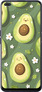 TPU чехол Авокадо для Oppo A92S - 6380b-1926 изображение 