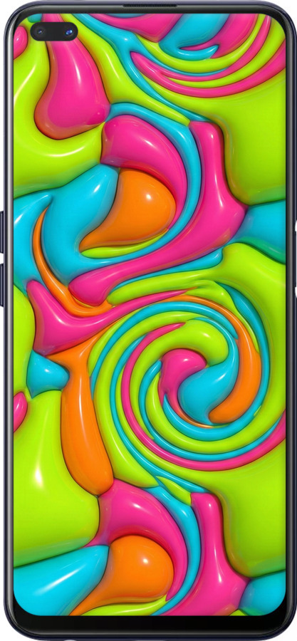 TPU чехол Y2K Jelly Dream для Oppo Reno 4 Z - 6780b-2278 изображение 