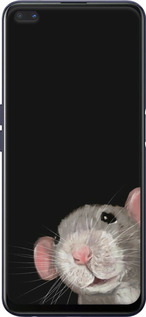 Силіконовий чехол The Peeking Rat для Oppo Reno 4 Z - 6442u-2278 изображение 
