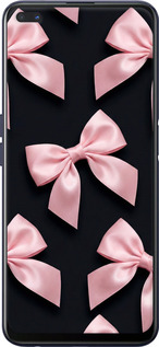 Силиконовый чехол Coquette Ribbons Dark Coquette для Oppo Reno 4 Z - 6767u-2278 изображение 