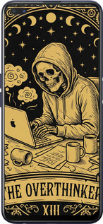 Силіконовий чехол The Overthinker для Oppo A92S - 6774u-1926 изображение 