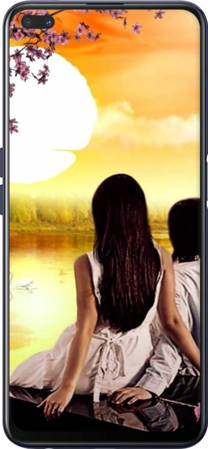 Силиконовый чехол Sunset для Oppo Reno 4 Z - 6607u-2278 изображение 