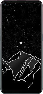 TPU чехол Минималистический горный пейзаж для Oppo Reno5 Lite - 6438b-2312 изображение 