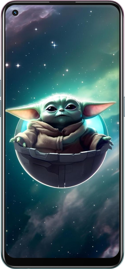 TPU чехол Малышь йода для Oppo A94 - 6294b-2287 изображение 