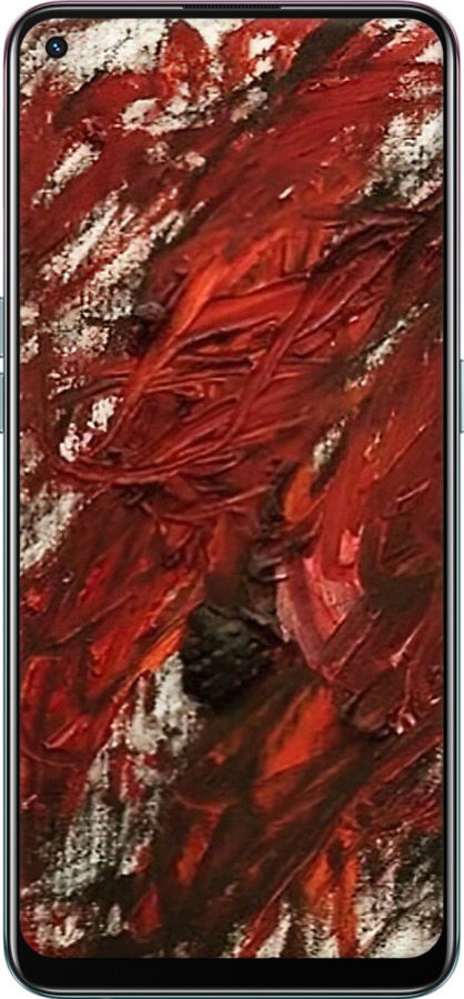 TPU чехол Абстрактная композиция в красных тонах для Oppo A94 - 6541b-2287 изображение 