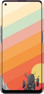 3D пластиковый матовый чехол № 5420 для Oppo A94 - 5420m-2287 изображение 
