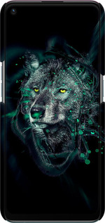 3D пластиковий матовий чехол Wolf для Oppo Reno5 Lite - 6610m-2312 изображение 