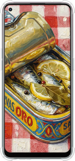 Силіконовий протиударний с посиленими кутами чехол Vintage Sardine Tin Phone для Oppo Reno5 Lite - 6772sp-2312 изображение 