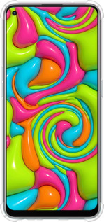 Силикон с усиленными углами чехол Y2K Jelly Dream для Oppo Reno5 Lite - 6780sp-2312 изображение 