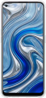 Силикон с усиленными углами чехол Liquid Chrome для Oppo Reno5 Lite - 6781sp-2312 изображение 