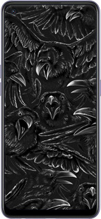 Силиконовый чехол Воронья ярость для Oppo A95 - 6474u-2345 изображение 