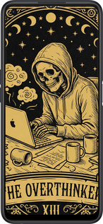 TPU чехол The Overthinker для Oppo A96 - 6774b-2598 изображение 