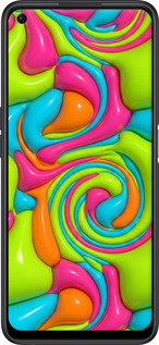 TPU чехол Y2K Jelly Dream для Oppo A96 - 6780b-2598 изображение 