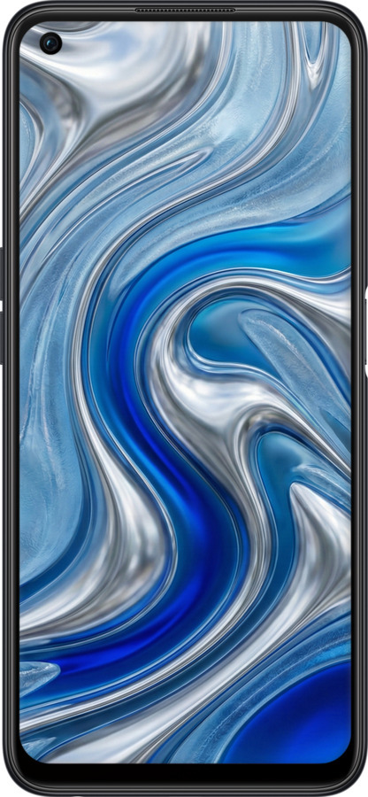 TPU чехол Liquid Chrome для Oppo A96 - 6781b-2598 изображение 