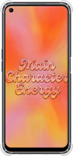 Силіконовий протиударний с посиленими кутами чехол Aura Gradient Main Character Energy Aesthetic Y2K для Oppo A96 - 6783sp-2598 изображение 