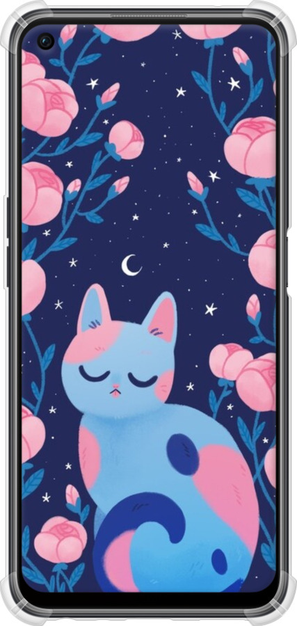 Силіконовий протиударний с посиленими кутами чехол № 5409 для Oppo A96 - 5409sp-2598 изображение 