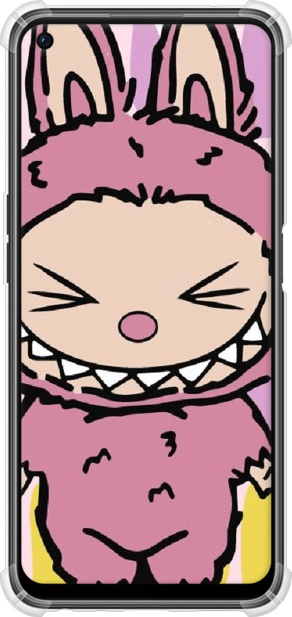 Силіконовий протиударний с посиленими кутами чехол № 6737 для Oppo A96 - 6737sp-2598 изображение 