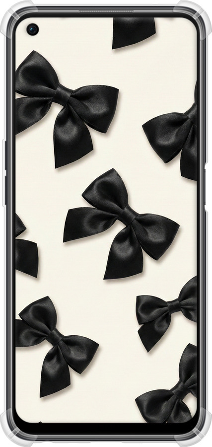 Силикон с усиленными углами чехол Dark Coquette для Oppo A96 - 6765sp-2598 изображение 