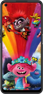 Силіконовий чехол Тролі для Oppo A96 - 6343u-2598 изображение 
