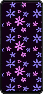 TPU чехол з квітами для Oppo A98 - 6258b-3115 изображение 