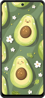 TPU чехол Авокадо для Oppo A98 - 6380b-3115 изображение 