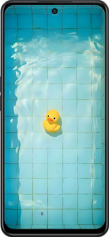 TPU чехол Утенок для Oppo A98 - 6323b-3115 изображение 