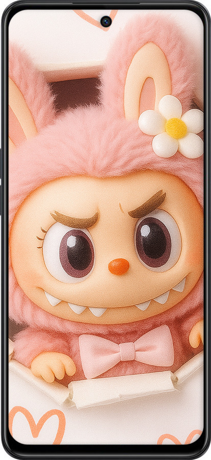 TPU чехол Лабубу 2 для Oppo A98 - 6710b-3115 изображение 