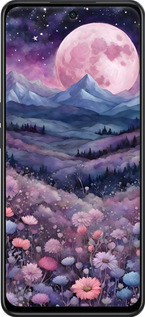 Силіконовий чехол Ніч місяць арт для Oppo A98 - 6319u-3115 изображение 