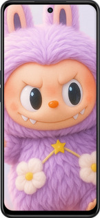Силиконовый чехол Лабубу для Oppo A98 - 6708u-3115 изображение 