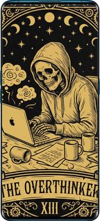 TPU чехол The Overthinker для Oppo Find X2 - 6774b-1891 изображение 