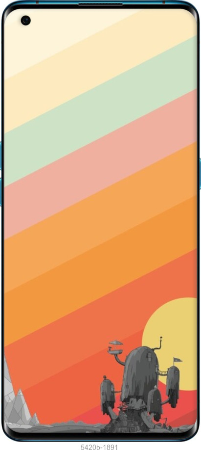 TPU чехол № 5420 для Oppo Find X2 - 5420b-1891 изображение 
