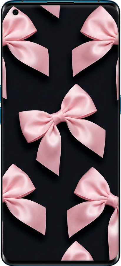 Силиконовый чехол Coquette Ribbons Dark Coquette для Oppo Find X2 - 6767u-1891 изображение 