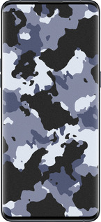 Силиконовый чехол Камуфляж v4 для Oppo Find X5 Pro - 1182u-2603 изображение 